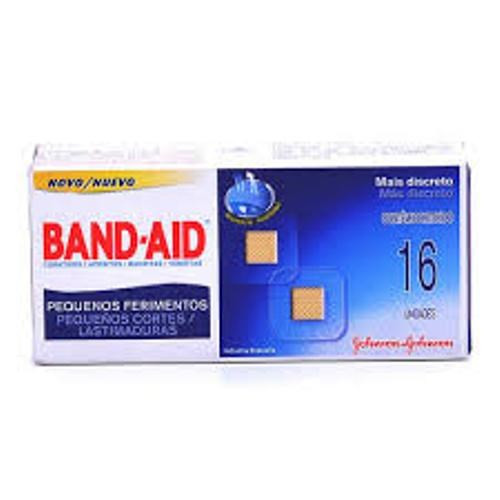 Band-Aid Curativos Adesivos Pequenos Ferimentos 16 Unidades