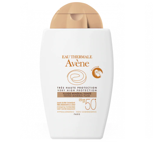 Avene Fluido Mineral FPS 50 Com Cor 40ml