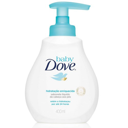 Sabonete Liquido Baby Dove Hidratação Enriquecida 400ml