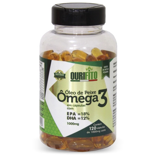 Ômega 3 - 1000mg 120 Cápsulas 