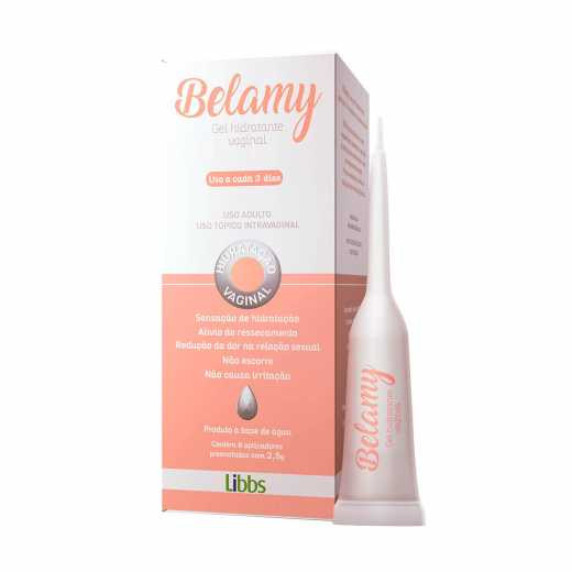 Belamy Gel Hidratante Vaginal com 8 Aplicadores