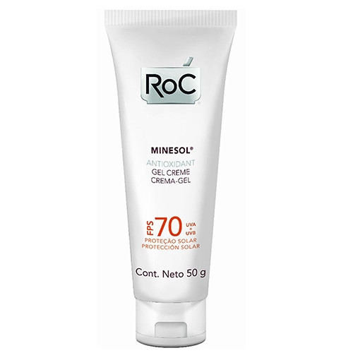 Minesol Antioxidant Gel Creme FPS 70 Roc 50g