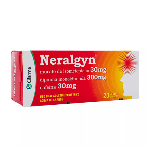 Neralgyn com 20 Drágeas