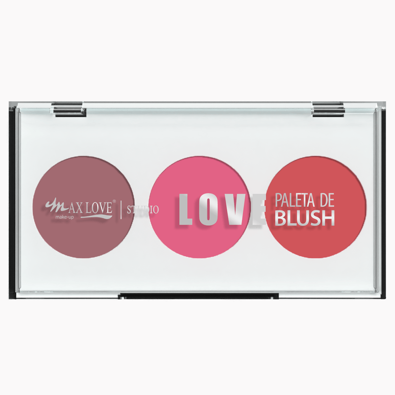 Paleta de Blush Max Love Cor 01 com 10g