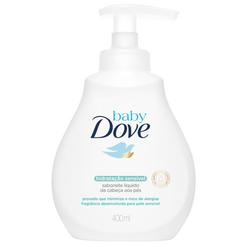 Sabonete Líquido Baby Dove Hidratação Sensível 400ml