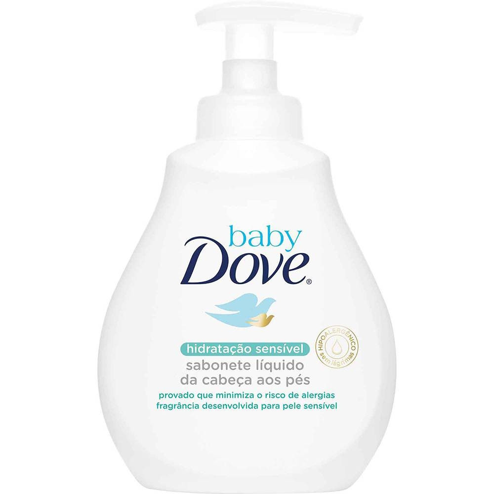 Sabonete Líquido Baby Dove Hidratação Sensível 200ml