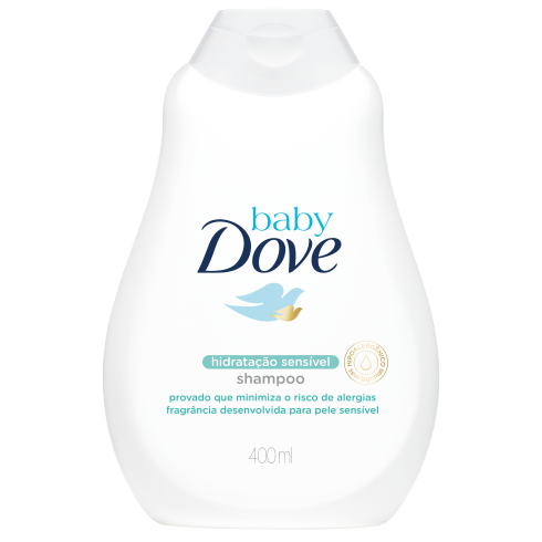 Shampoo Baby Dove Hidratação Sensível 400ml