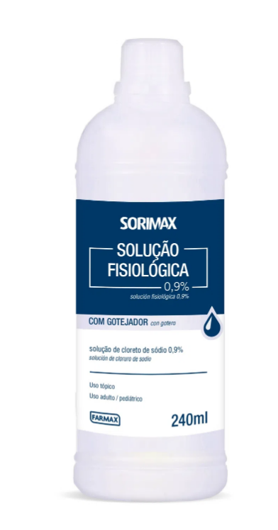 Soro Fisiológico Farmax 240ml