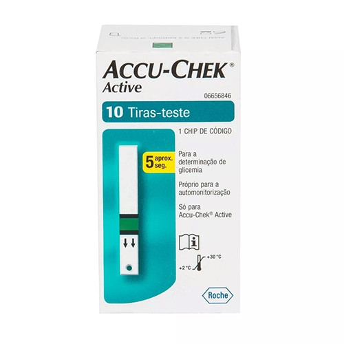 Tiras Accu-Chek Active 10 Unidades