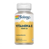 Vitamina E 1000ui Solaray 60 Cápsulas