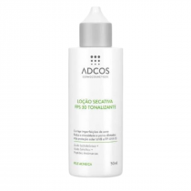 Loção Secativa Adcos FPS 30 Tonalizante Antiacne 50ml