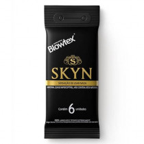 Preservativo Blowtex Skin com 6 Unidades