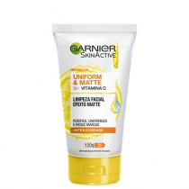 Gel de Limpeza Facial Garnier Uniform & Matte 120g