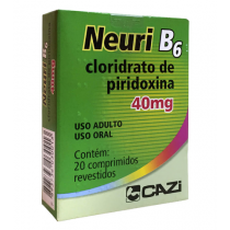 Neuri B6 40mg com 20 Comprimidos Revestidos