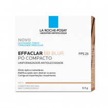 Effaclar BB Blur Pó Compacto FPS 25 Médio 9,5g La Roche