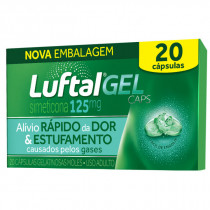 Luftal Max 125mg 20 Cápsulas