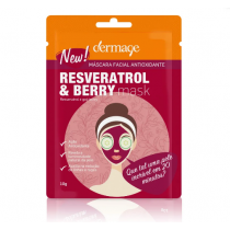 Dermage Máscara Facial Antioxidante Resveratrol & Berry