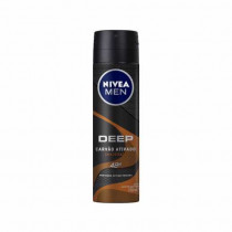  Desodorante Aerosol Nivea Men Deep Amadeirado 150ml