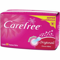 Protetor Diario Carefree Neutralize Sem Perfume com 60 unidades