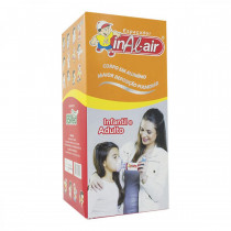 Espaçador Inal-Air Infantil e Adulto com Máscara de Silicone