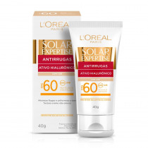 Protetor Solar L'Oréal Solar Expertise FPS 60 Antirrugas Com Cor 40g