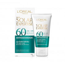 Protetor Solar Facial FPS 60  L'Oréal Paris Solar Expertise Antioleosidade 40g