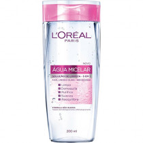 Água Micelar Solução de Limpeza 5 em 1 Loreal Paris 200ml