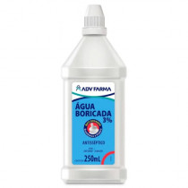 Água Boricada 3% ADV Farma com 250ml