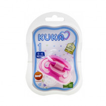 Chupeta Kuka Super Ventilada Ortodôntica Fase 1 Rosa