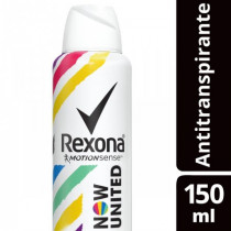 Desodorante Rexona Now United Aerosol Antitranspirante 150ml
