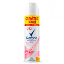 Desodorante Rexona Aerosol Powder  Dry 150ml + 30ml