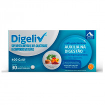 Digeliv 400FCC com 30 Comprimidos Mastigáveis 