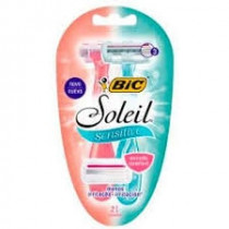 Aparelho Bic Soleil Sensitive 2 unidades