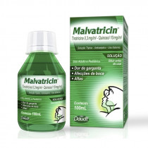 Enxaguatório Bucal Malvatricin 100ml