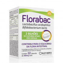 Florabac 400mg com 12 Cápsulas