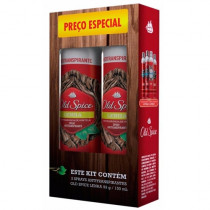 Kit Desodorante Aerosol Old Spice Lenha 93g com 2 unidades