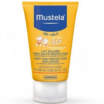 Leite Solar FPS 50+ Rosto e Corpo Mustela 100ml 