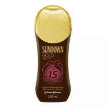 Loção Bronzeadora FPS 15 Sundown 120ml