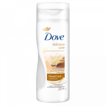 Loção Hidratante Dove Delicious Care Karitê e Baunilha 200ml