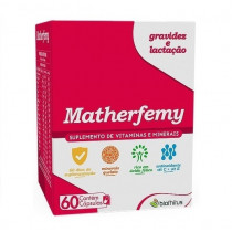 Matherfemy Suplemento Vitamínico e Mineral com 60 Cápsulas