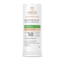 Protetor Solar Stick Ultraleve Adcos Antioleosidade FPS 50 Nude 15g