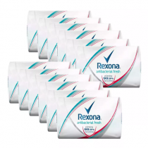 Sabonete Antibacteriano Rexona 84g - 12 unidades