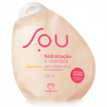 Shampoo Hidratação e Vitalidade SOU Natura 200ml