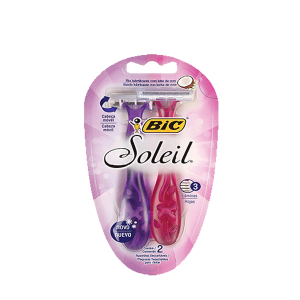 Aparelho Bic Soleil 2 unidades