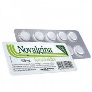 Analgésico Novalgina 500mg 10 Comp