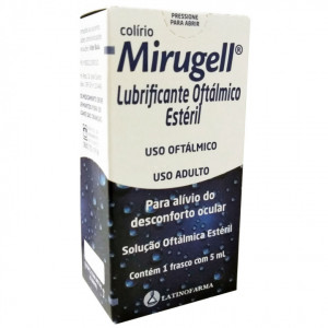 Colírio Mirugell Lubrificante Oftálmico 5ml