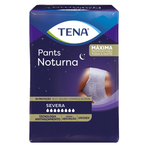 Fralda Geriátrica Tena Pants Noturna G/EG com 7 Unidades