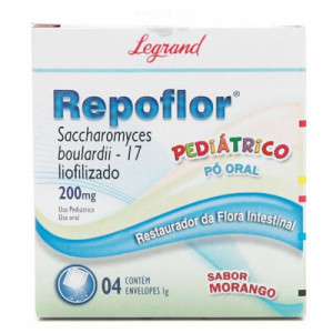 Repoflor Pediátrico com 4 Envelopes 1g