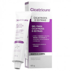 Cicatricure Gel para Cicatrizes e Estrias 60g