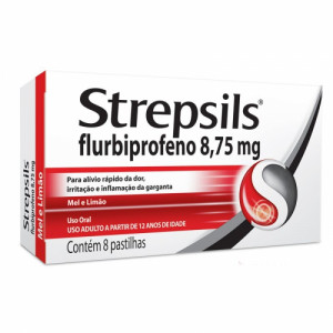 Strepsils com 8 Pastilhas